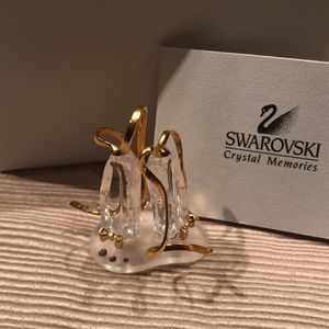 Mini Swarovski Crystal Ballet Shoes